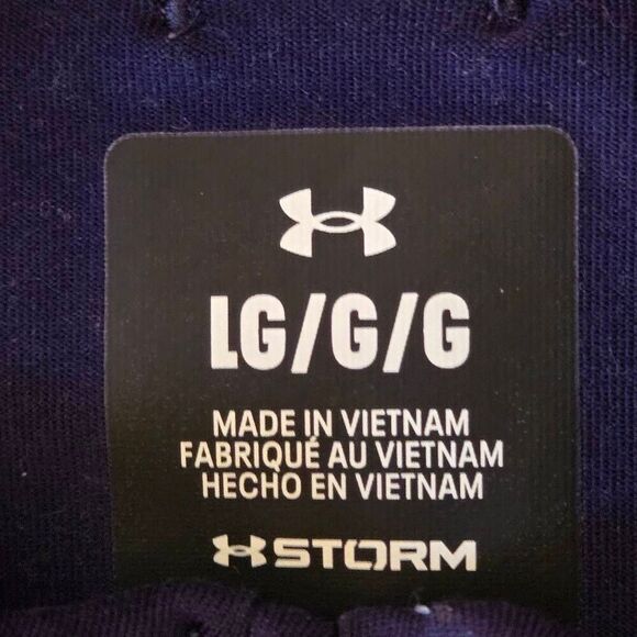 Under Armour Womens Midlayer Full Zip Navy Coral Jacket Size Large - Picture 2 of 11